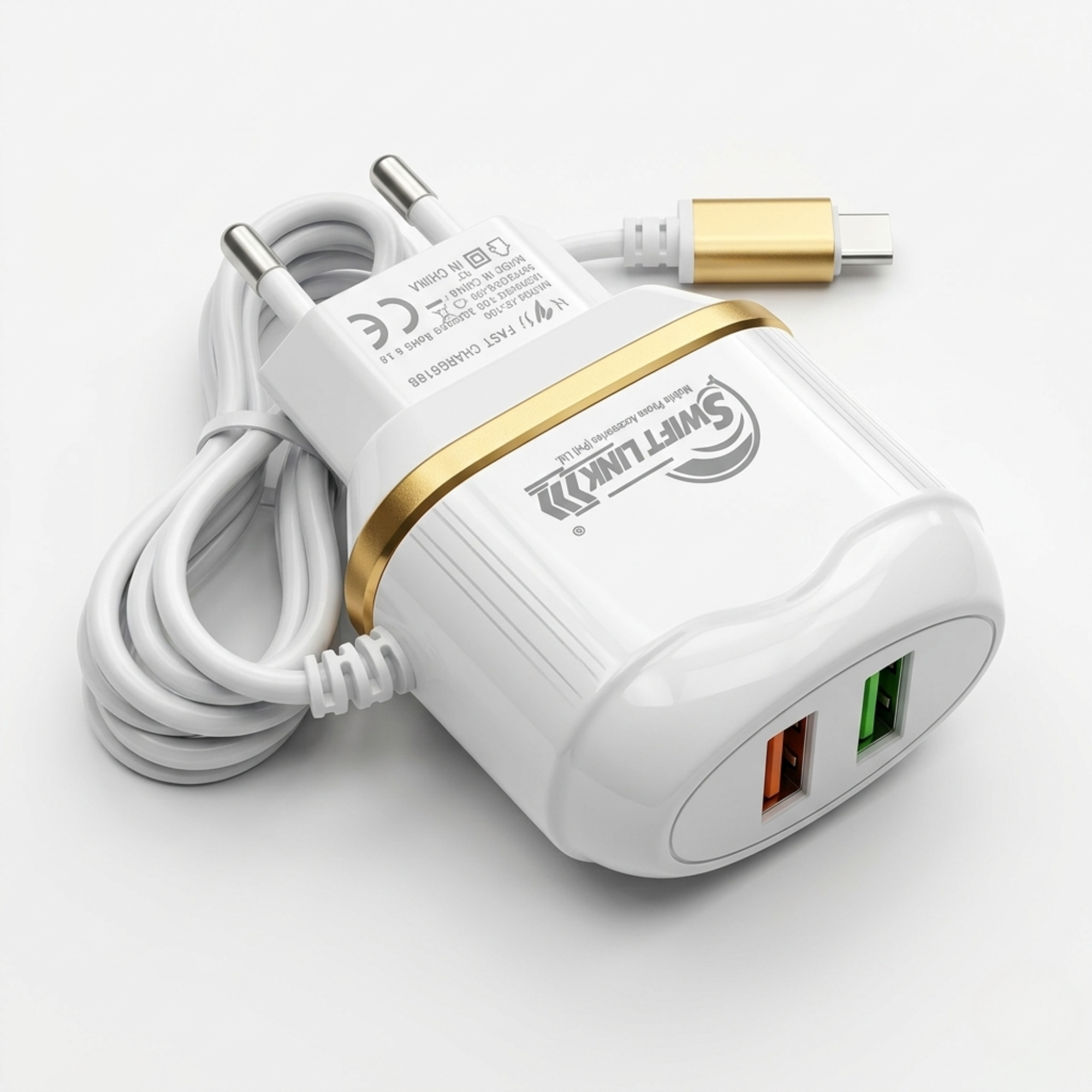 Swift Link SL-421 3.1A Dual USB Fast Charger