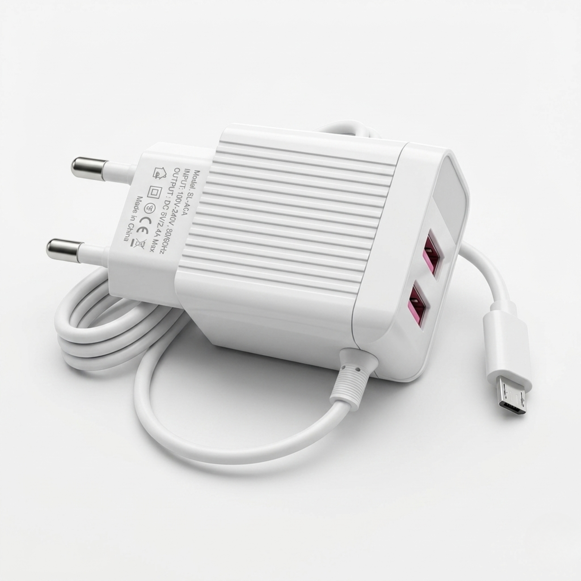 Swift Link SL-404 20W Fast Charger – Dual USB Quick Charge Adapter